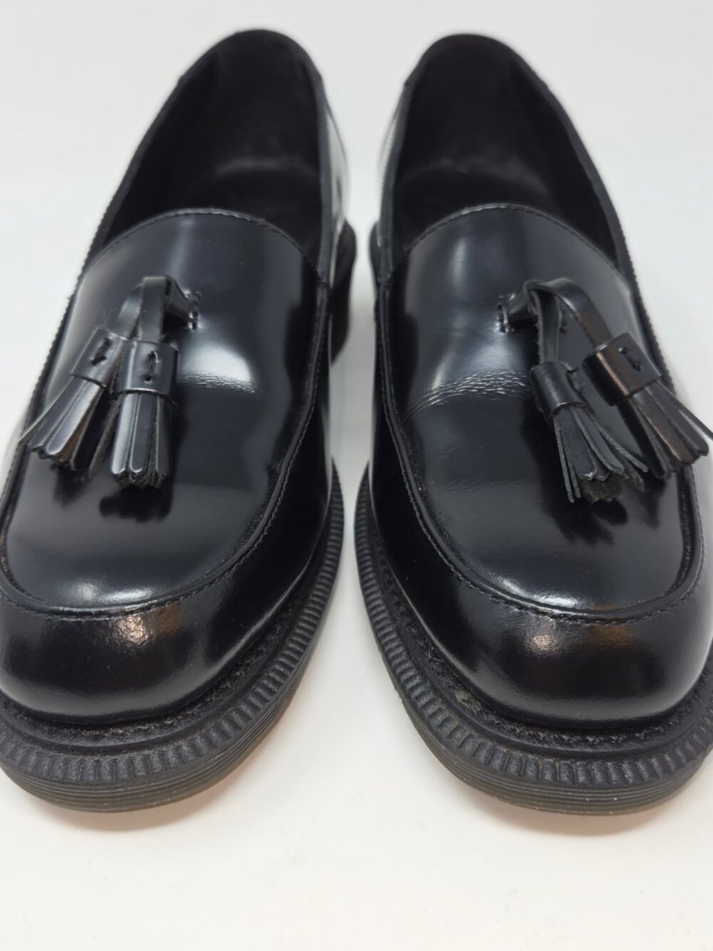 Dr. Martens Favilla Black Wax Smooth Loafer, Size 8US - Picture 3 of 8